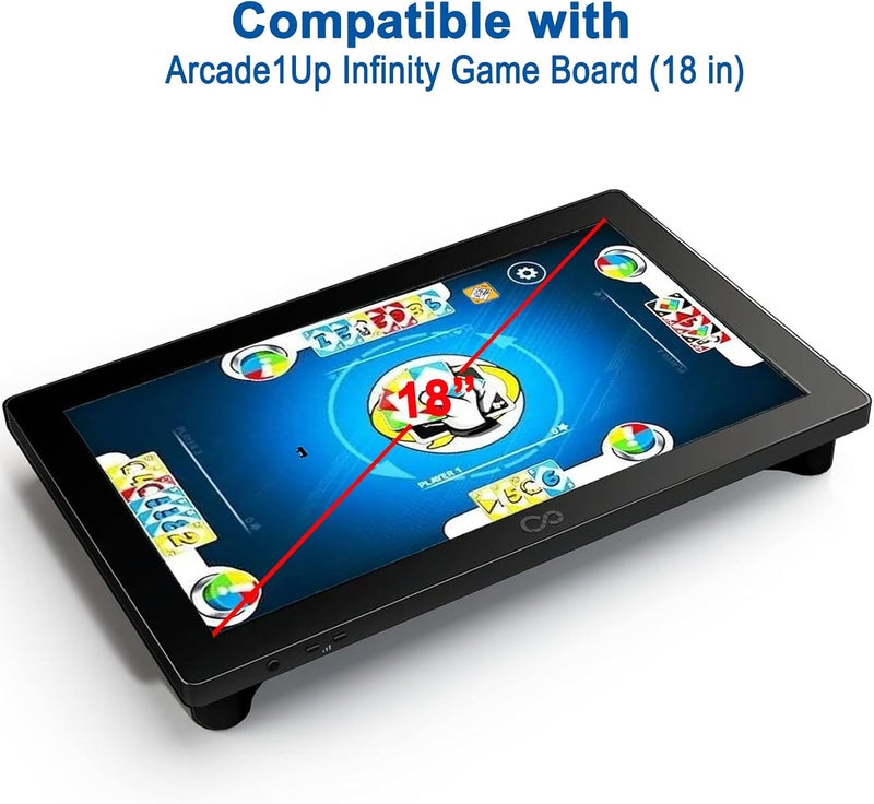 Baoshim (2-Pack) Anti-Glare Screen Protector Compatible with Arcade1Up Infinity Game Board (18 inch)，Matte screen protector,Anti-Fingerprint，scratch resistant - Image 3